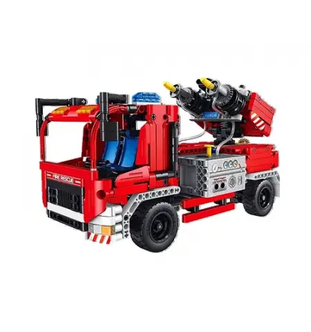 Constructor XTech Mini Fire Truck with Water Spraying