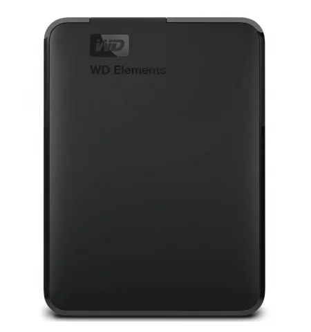 Внешний портативный жесткий диск Western Digital WD Elements,  4 TB, Чёрный (WDBU6Y0040BBK-WESN)