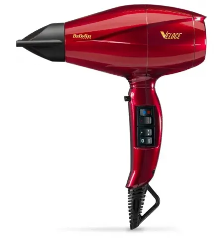 Фен BaByliss Veloce | 6750DE, 2200Вт, Красный