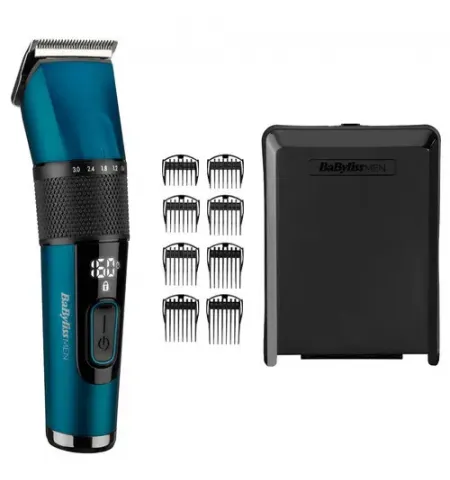 Aparat de tuns BaByliss E990E, Albastru | Negru