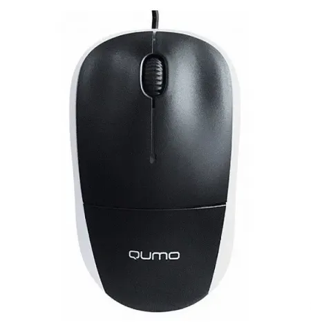 Мышь QUMO Collage, Черный/Белый