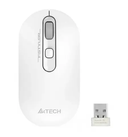 Mouse Wireless A4Tech FG20, Alb