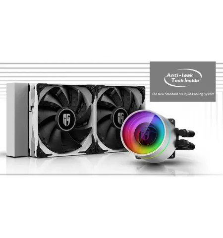 Cooler procesor Deepcool CASTLE 240EX WHITE