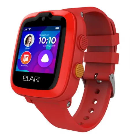 Детские часы Elari KidPhone 4G, Красный