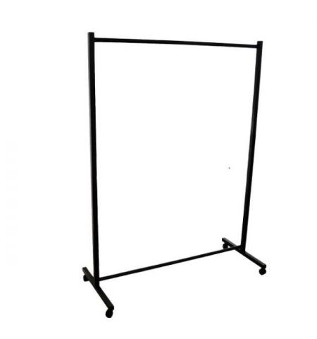 Stender metalic negru 1200x500H1600