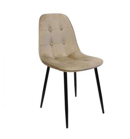 Scaun M-01-3 (Hlr-9) Catifea Cappucino + Black Legs
