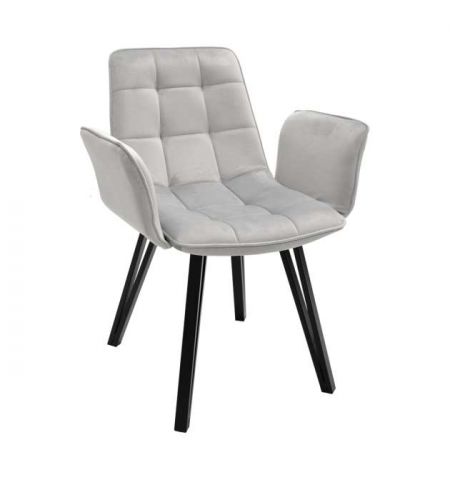 Scaun DC-18~ Grey HLR-14+Black Legs
