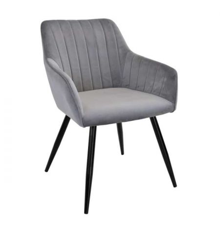 Scaun DC-1936 Iris~Dark Grey+Black