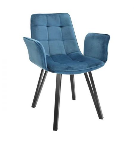 Scaun DC-18~Blue+Black Legs