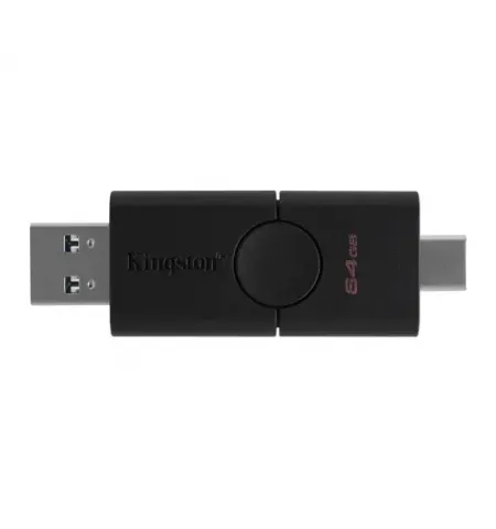 Memorie USB Kingston DataTraveler Duo, 64GB, Negru