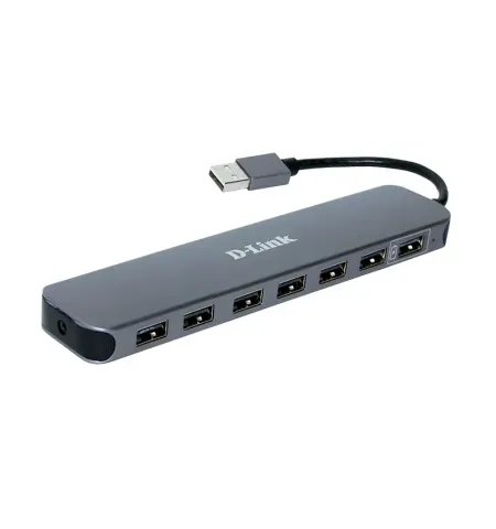 USB-концентратор D-Link DUB-H7, Серый