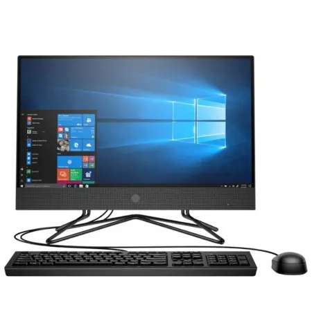 Моноблок HP 200 G4, 21,5", Intel Pentium J5040, 4Гб/1000Гб, FreeDOS, Чёрный