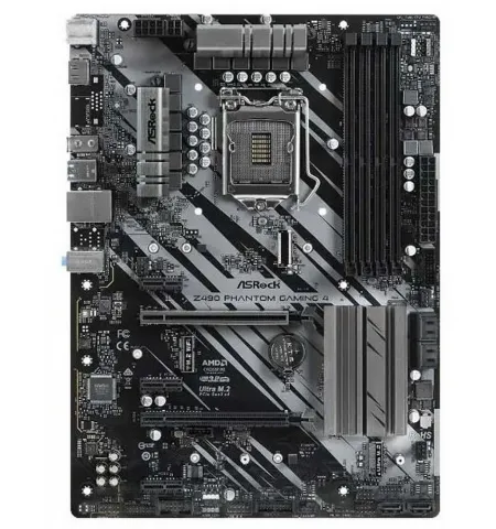 Placa de baza ASRock Z490 PHANTOM GAMING 4, LGA1200, Intel Z490, ATX