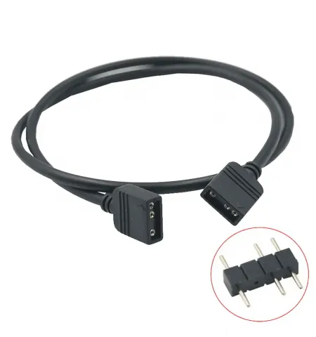 Кабель Gamemax ARGB Rainbow SYNC cable For Controller, Чёрный