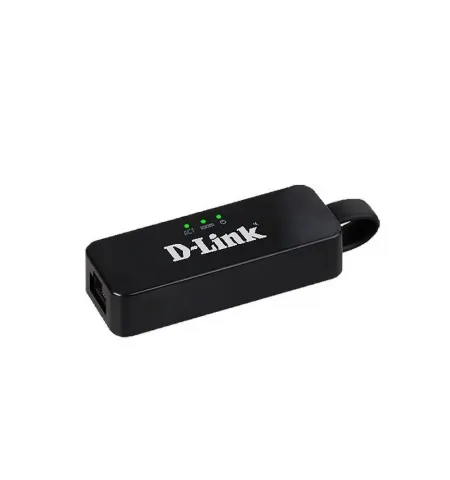 Сетевой адаптер D-Link DUB-E100/E1A, Чёрный