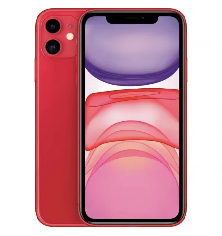 Смартфон Apple iPhone 11, 128Гб/4Гб, Красный