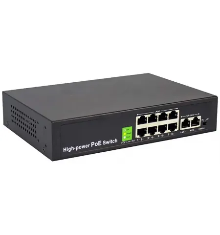 .8-port Ethernet POE Switch POE-SW8A