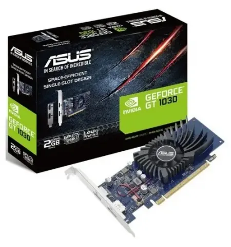 Видеокарта ASUS GT1030-2G-BRK,  2ГБ GDDR5 64бит