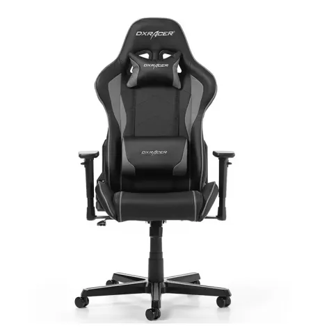 Игровое кресло DXRacer Formula, Искусственная кожа, Черный/Серый