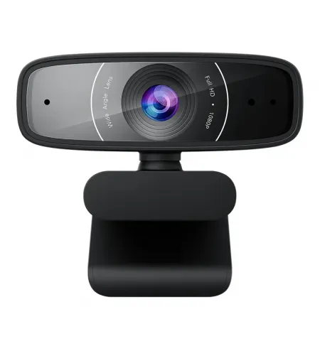 Camera Web ASUS C3, Full-HD 1080P, Negru