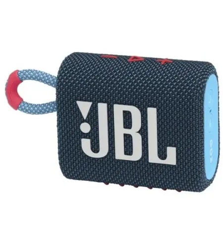 Портативная колонка JBL GO 3, Синий/розовый