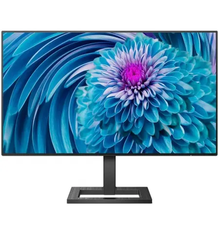 27" Монитор офисный PHILIPS 275E2FAE, IPS 2560 x 1440 QHD, Чёрный