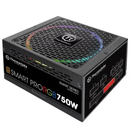 Блок питания для компьютеров Gamemax RGB-750, 750Вт, ATX, Полностью модульный