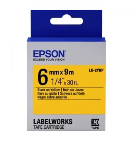 Epson LK-2YBP, 6 мм x 9 м