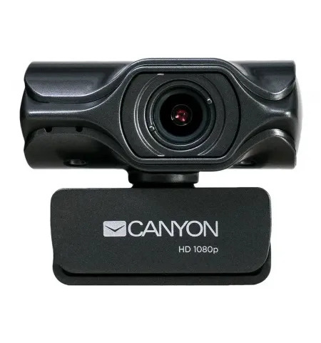 Camera Web Canyon C6, Quad HD, Negru