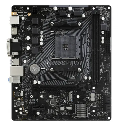 Placa de baza ASRock B550M-HDV, AM4, AMD B550, Micro-ATX