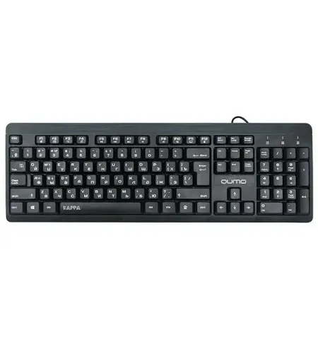 Tastatura QUMO Kappa, Cu fir, Negru