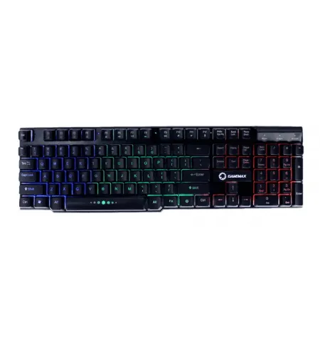 Tastatura Gamemax K207, Cu fir, Negru