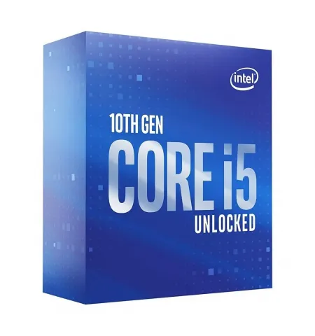 Процессор Intel Core i5-10600K, Intel UHD 630 Graphics, Без кулера | Box