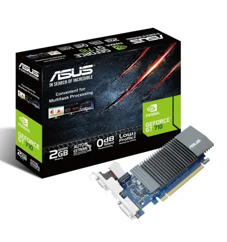 Видеокарта ASUS GT710-SL-2GD5,  2ГБ GDDR5 64бит