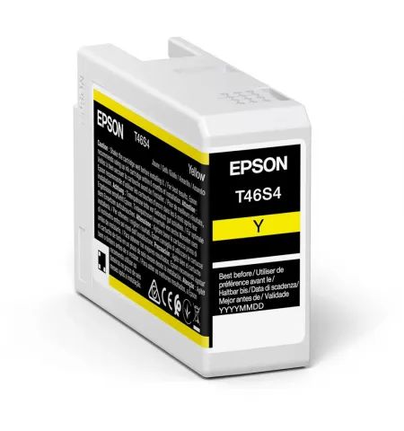 Cartus de cerneala Epson T46S UltraChrome Pro 10, 25ml, Galben
