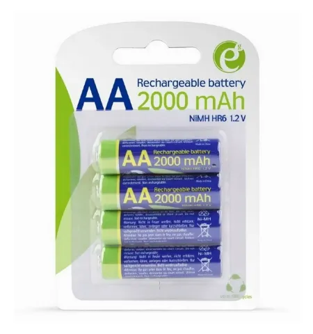 Аккумуляторы Energenie EG-BA-AA20R4-01, AA, 2000мА·ч, 4шт.