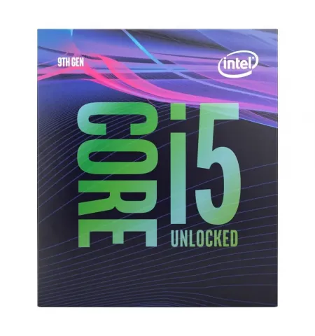 Процессор Intel Core i5-9600K, Intel UHD 630 Graphics, Без кулера | Box