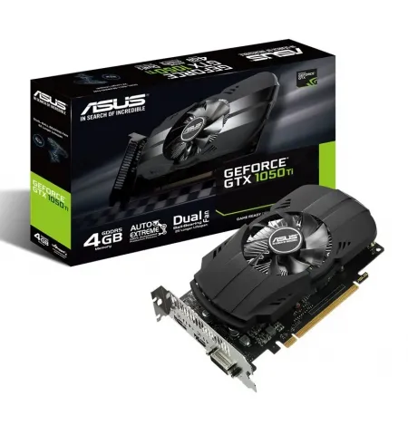 Placa Video ASUS PH-GTX1050TI-4G,  4GB GDDR5 128bit