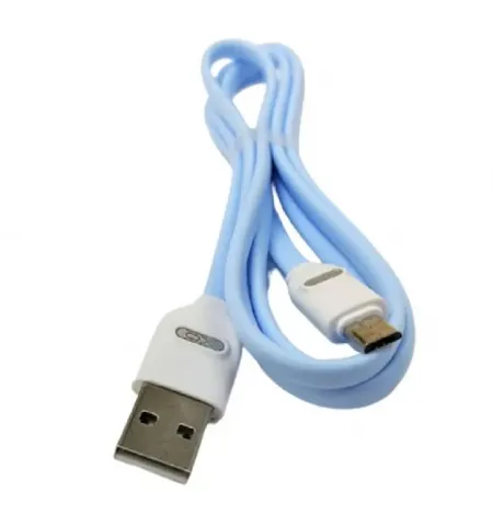 Кабель для зарядки и синхронизации XO NB150, USB Type-A/USB Type-C, 1м, Синий