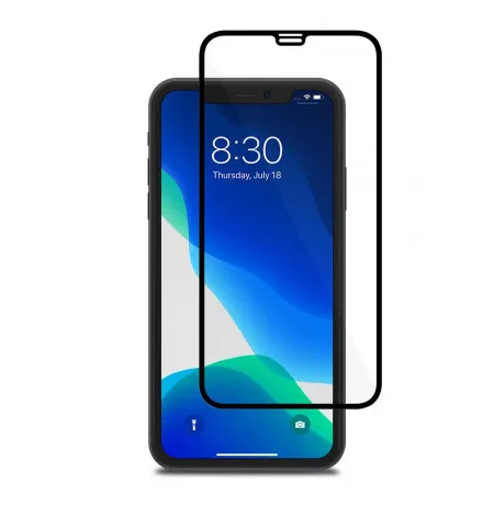 Защитное стекло Moshi IonGlass - iPhone 11/XR, Чёрный