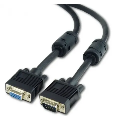 Cablu Video Cablexpert CC-PPVGAX-6B, VGA D-Sub (M) - VGA D-Sub (F), 1,8m, Negru