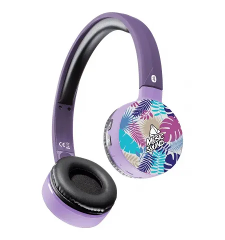 Наушники для домашнего развлечения Cellularline Music Sound, Bluetooth, Фиолетовый