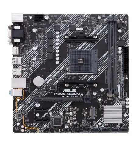 Placa de baza ASUS PRIME A520M-E, AM4, AMD A520, Micro-ATX