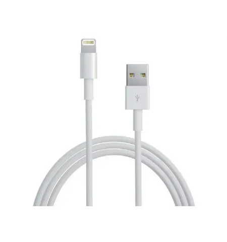 Cablu incarcare si sincronizare Apple Lightning to USB Cable, USB Type-A/Lightning, 1m, Alb