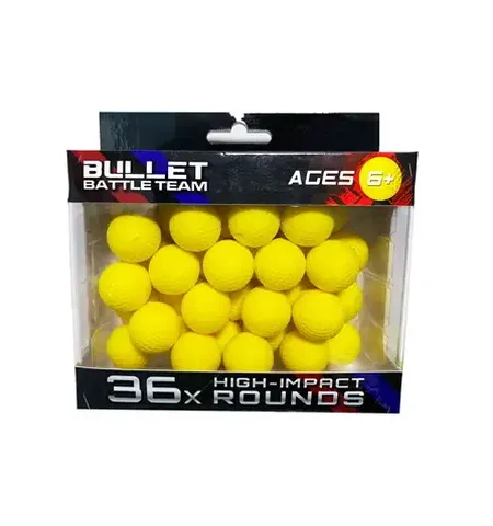 823, Gemsum PU Round Bullets, 36pcs