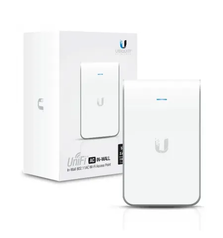 Беспроводная точка доступа Ubiquiti UAP-AC-IW, 300 Мбит/с, 867 Мбит/с, Белый