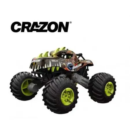 Радиоуправляемая игрушка Crazon Oversize Wheel Cross-Road, 1:10, Зелёный (333-DJ19161)