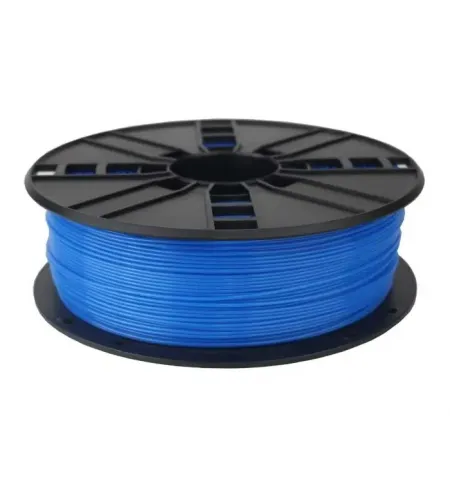 Filament pentru imprimanta 3D Gembird 3DP-ABS1.75-01-FB, ABS, Albastru Fluorescent, 1.75 mm, 1 kg