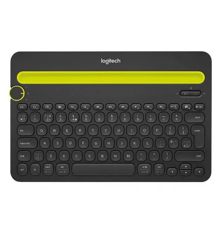 Клавиатура Logitech K480, Беспроводное, Чёрный