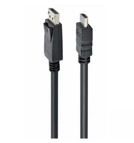Cablu Video Cablexpert CC-DP-HDMI-3M, DisplayPort (M) - HDMI (M), 3m, Negru